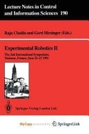 Experimental Robotics II The 2nd International Symposium, Toulouse, France, June 25–27 1991