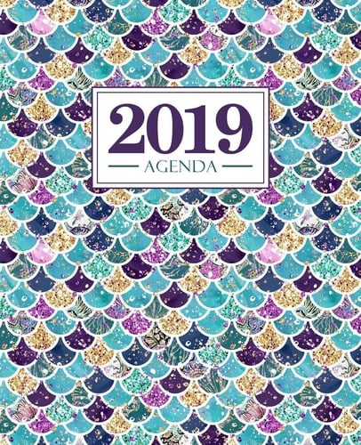 Agenda 2019 19x23cm: Agenda 2019 Settimanale Italiano: Sirena 4718