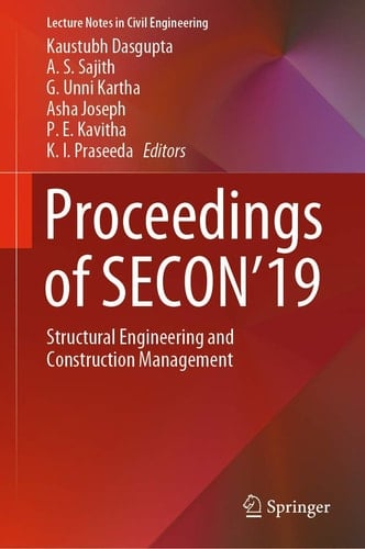 Proceedings of SECON'19 Structural Engineering and Construction Management