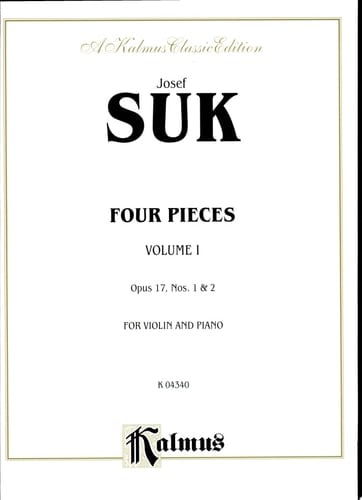 Four Pieces, Volume I, Opus 17, Nos. 1 and 2: For Violin and Piano