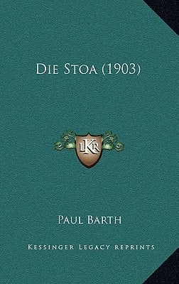 Die Stoa (1903) (German Edition)
