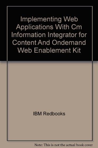 Implementing Web Applications with CM Information Integrator for Content and ODWEK