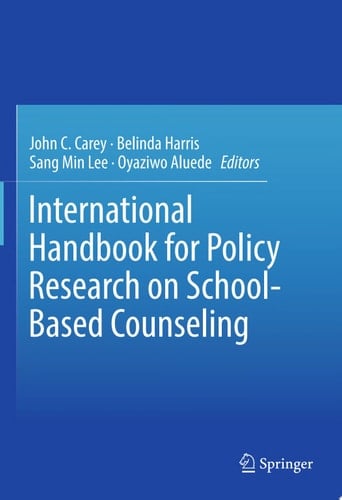 International Handbook for Policy Research on School-Based Counseling