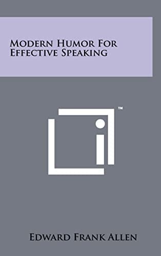 Modern Humor for Effective Speaking