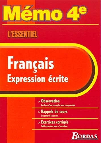 Français, expression écrite