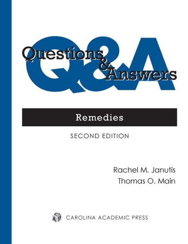 Questions & Answers: Remedies