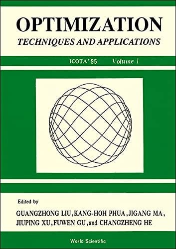 Optimization Techniques and Applications (ICOTA '95)