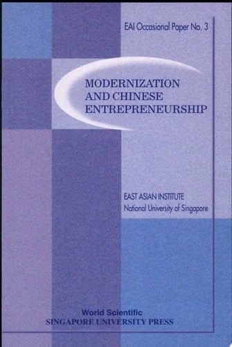 Modernization and Chinese Entrepreneurship