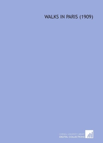 Walks in Paris (1909)