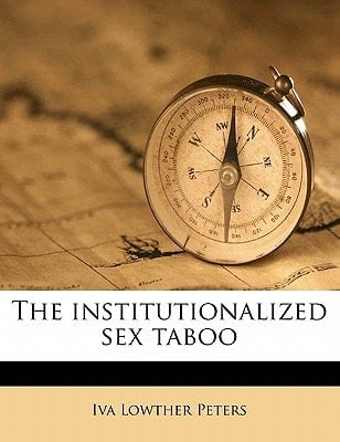 The institutionalized sex taboo