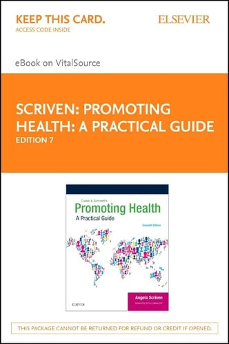 Promoting Health: A Practical Guide - Elsevier eBook on VitalSource (Retail Access Card): Ewles & Simnett