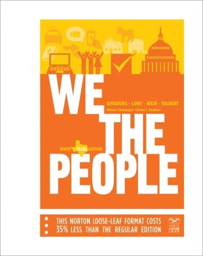 We the People An Introduction to American Politics