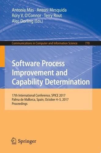 Software Process Improvement and Capability Determination