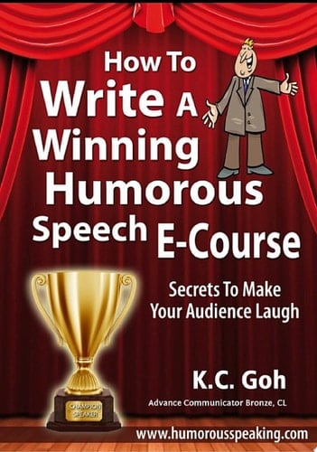 How to Write a Winning Humorous Speech (Ecourse)