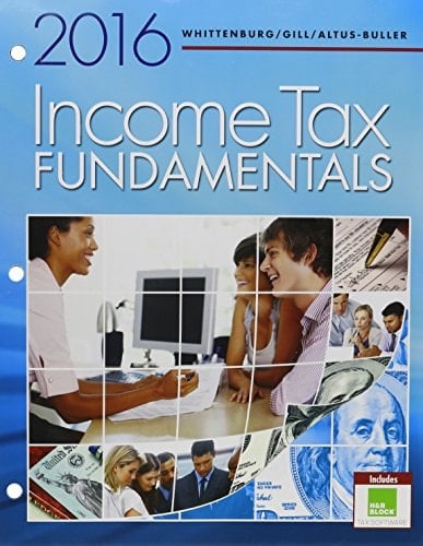 Income Tax Fundamentals 2016