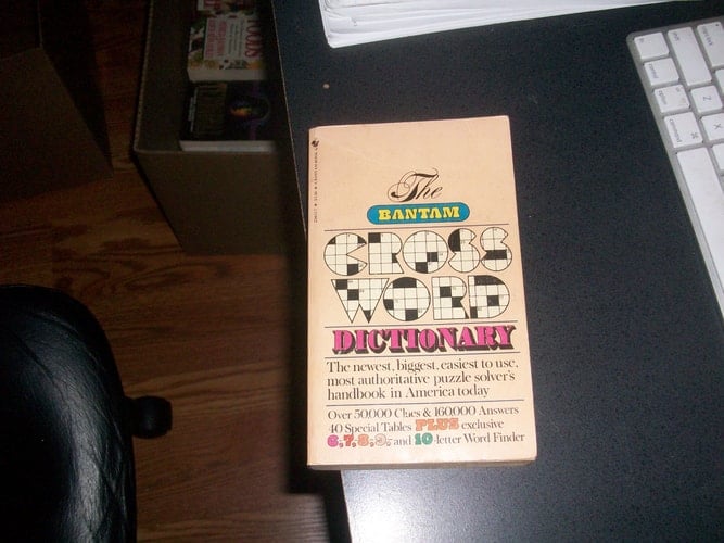 Bantam Crossword Dictionary