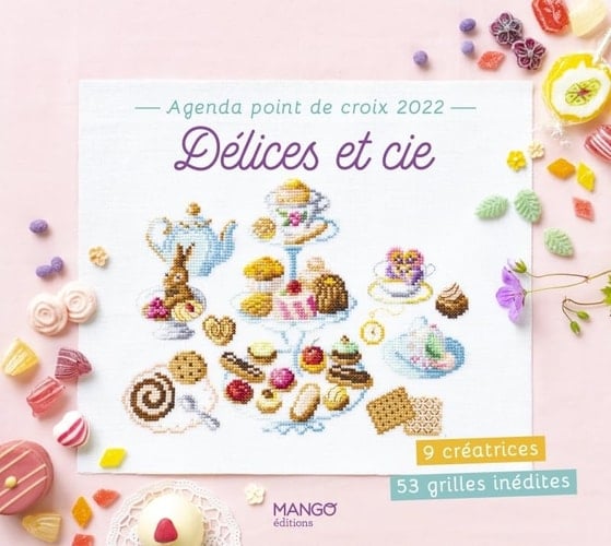 Agenda point de croix Délices et cie