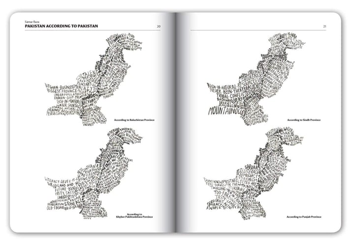 Subjective Atlas of Pakistan