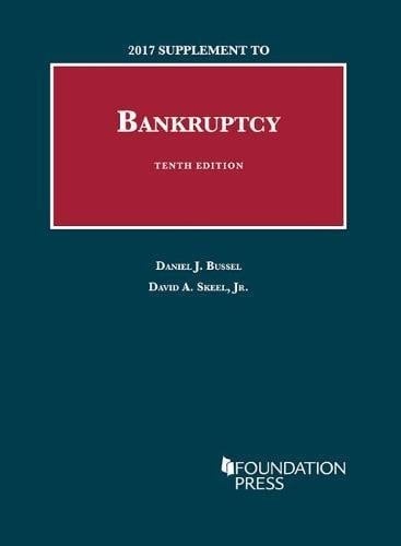 Bankruptcy, 10th 2017 Supplement