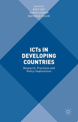 ICTs in Developing Countries Research, Practices and Policy Implications