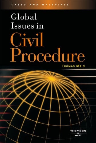Main's Global Issues in Civil Procedure