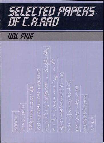 Selected Papers of C.R. Rao