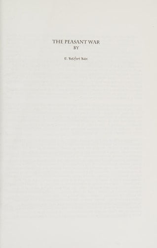 The Peasant War