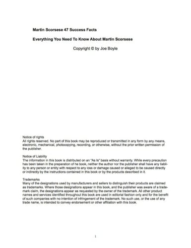 Martin Scorsese 47 Success Facts - Everything you need to know about Martin Scorsese