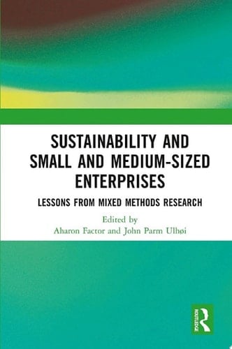 Sustainability and Small and Medium-sized Enterprises