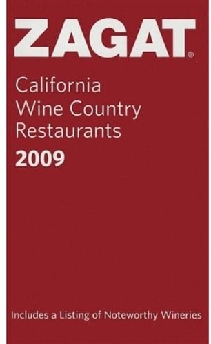 2009 California Wine Country Restaurants