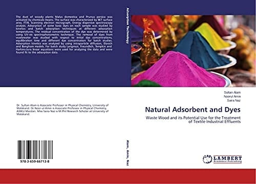 Natural Adsorbent and Dyes Waste Wood and Its Potential Use for the Treatment of Textile Industrial Effluents