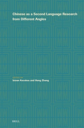 Chinese as a Second Language Research from Different Angles
