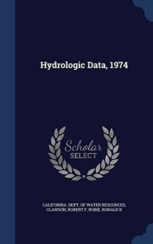 Hydrologic Data, 1974