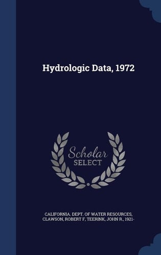 Hydrologic Data, 1972
