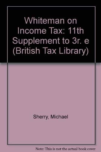 Whiteman on Income Tax