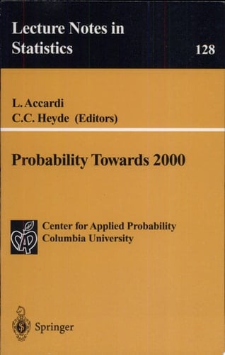 Probability Towards 2000