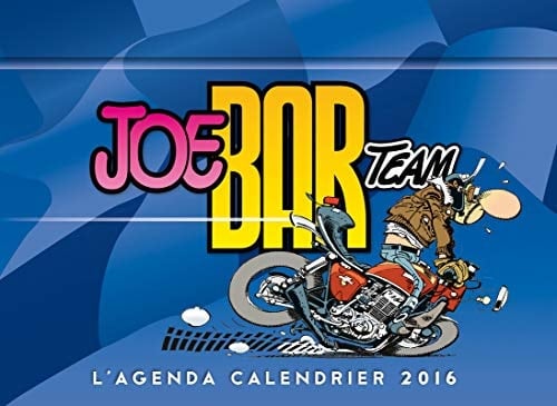 Joe Bar Team L'agenda-calendrier 2016