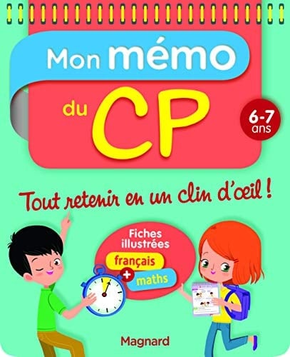 Mon mémo du CP 6-7 ans