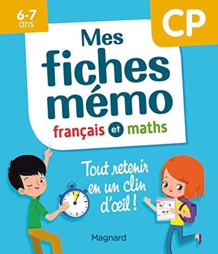 Mes fiches mémo français et maths CP