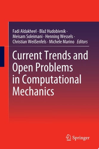 Current Trends and Open Problems in Computational Mechanics