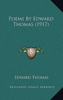 Poems By Edward Thomas (1917)