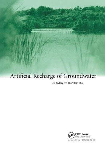 Artificial Recharge of Groundwater