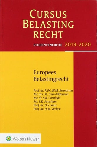 Europees belastingrecht studenteneditie 2019-2020