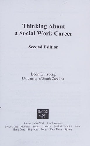 Thinking About a Social Work Career