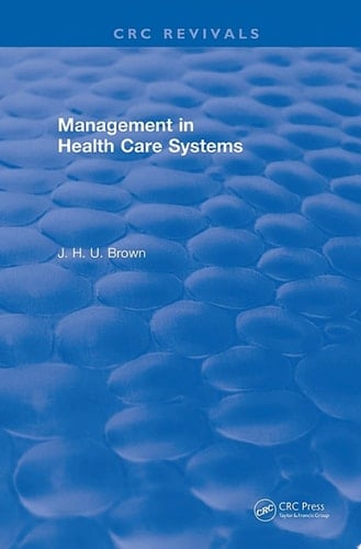 Management In Health Care Systems (1984)