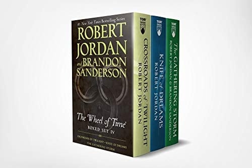Wheel of Time Premium Boxed Set IV Books 10-12 (Crossroads of Twilight, Knife of Dreams, the Gathering Storm)