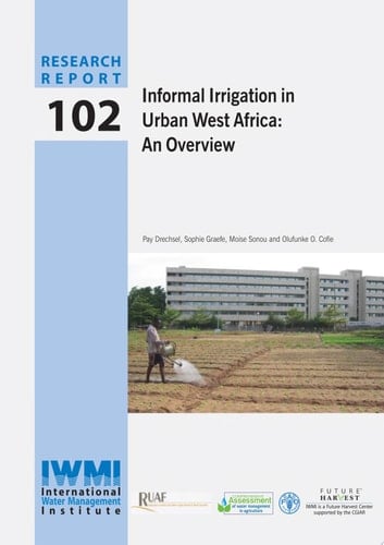Informal Irrigation in Urban West Africa An Overview
