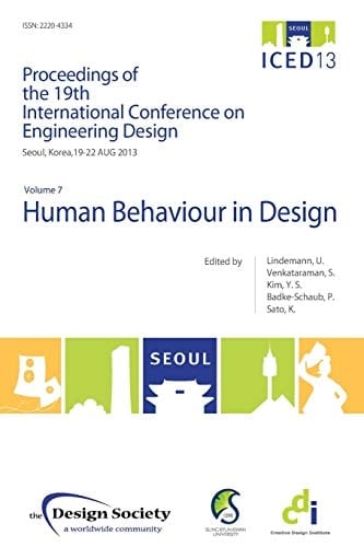 Proceedings of Iced13 Volume 7 Human Behaviour in Design