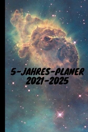 5-Jahres-Planer 2021-2024: Jahresplaner Monatskalender (German Edition)