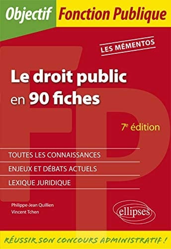 Le droit public en 90 fiches